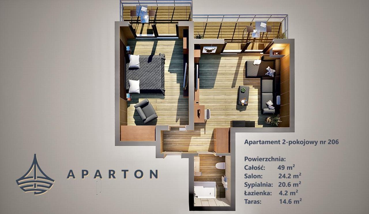 Aparton Ustka Exteriér fotografie