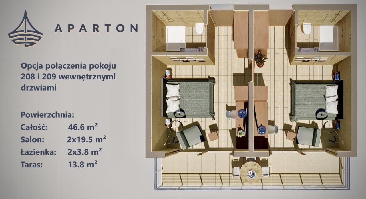 Aparton Ustka Exteriér fotografie